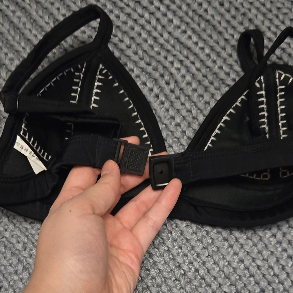 Neoprene Colorblock Bikini Set - Picture 3 of 6